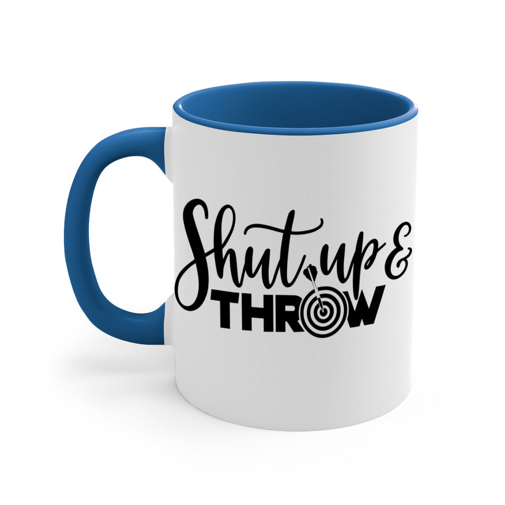 Shut up throw 541#- darts-Mug / Coffee Cup