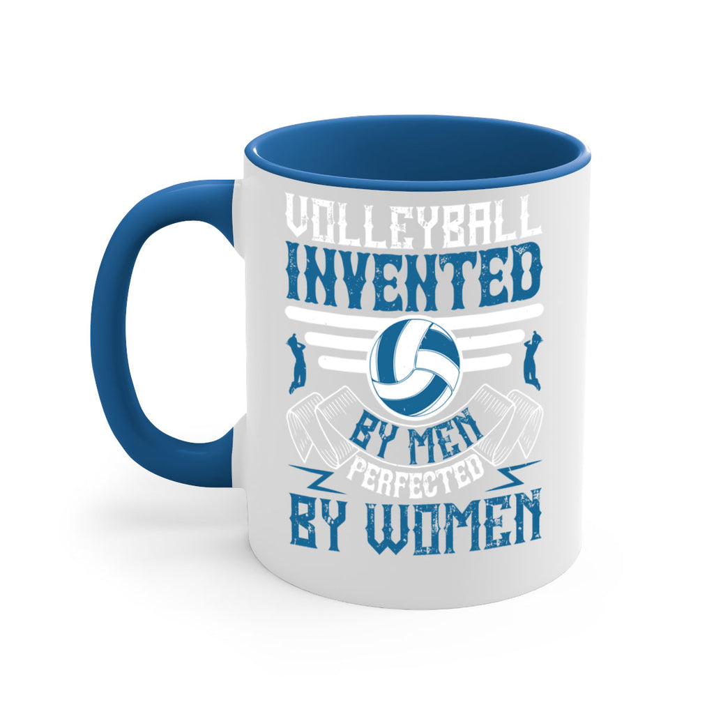 Volleyball invented by men perfected by women Style 118#- volleyball-Mug / Coffee Cup