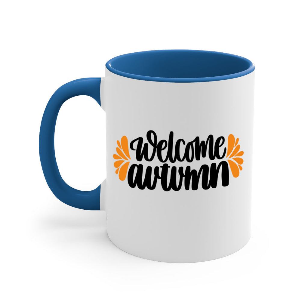 Welcome Autumn 513#- fall-Mug / Coffee Cup