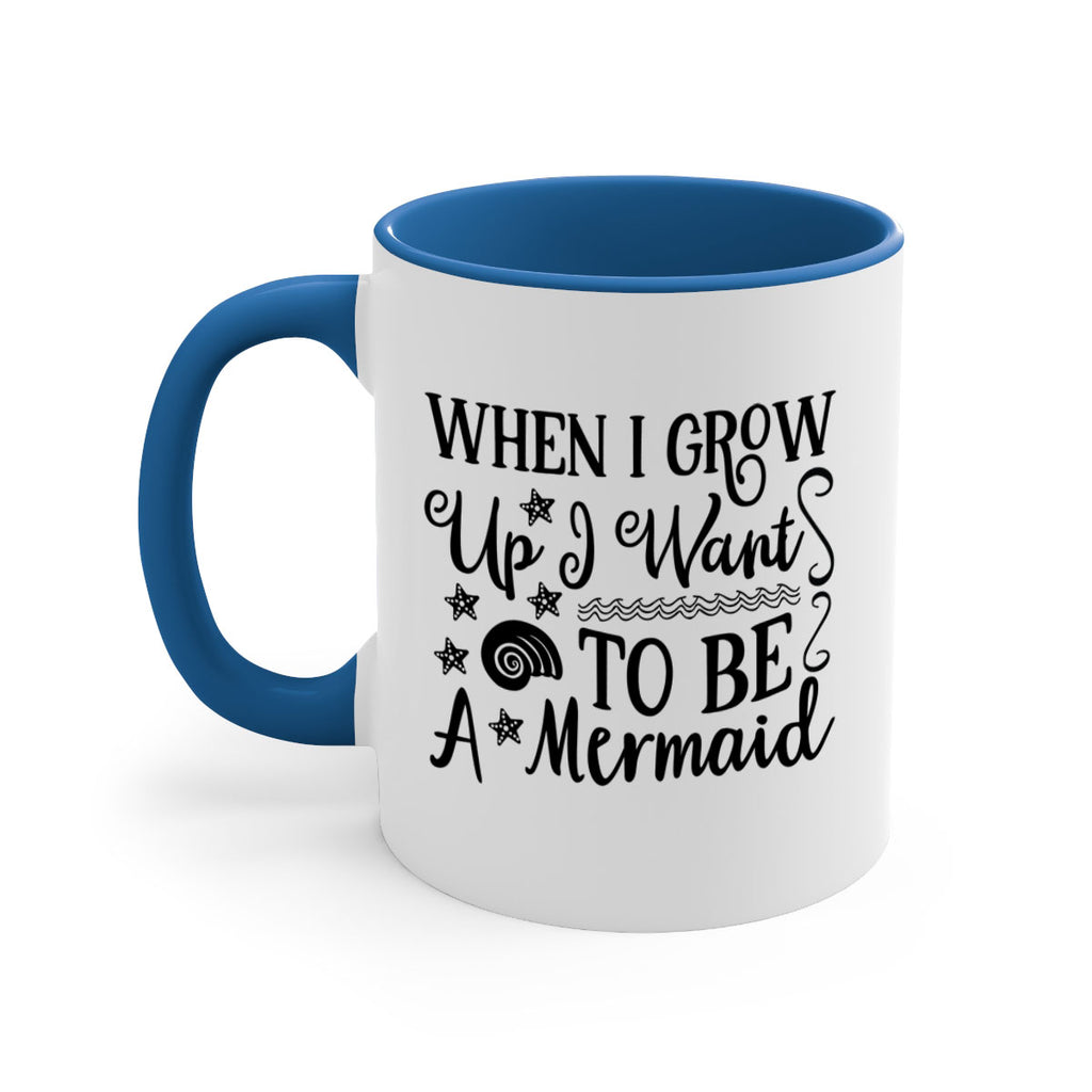 When i grow up i 665#- mermaid-Mug / Coffee Cup