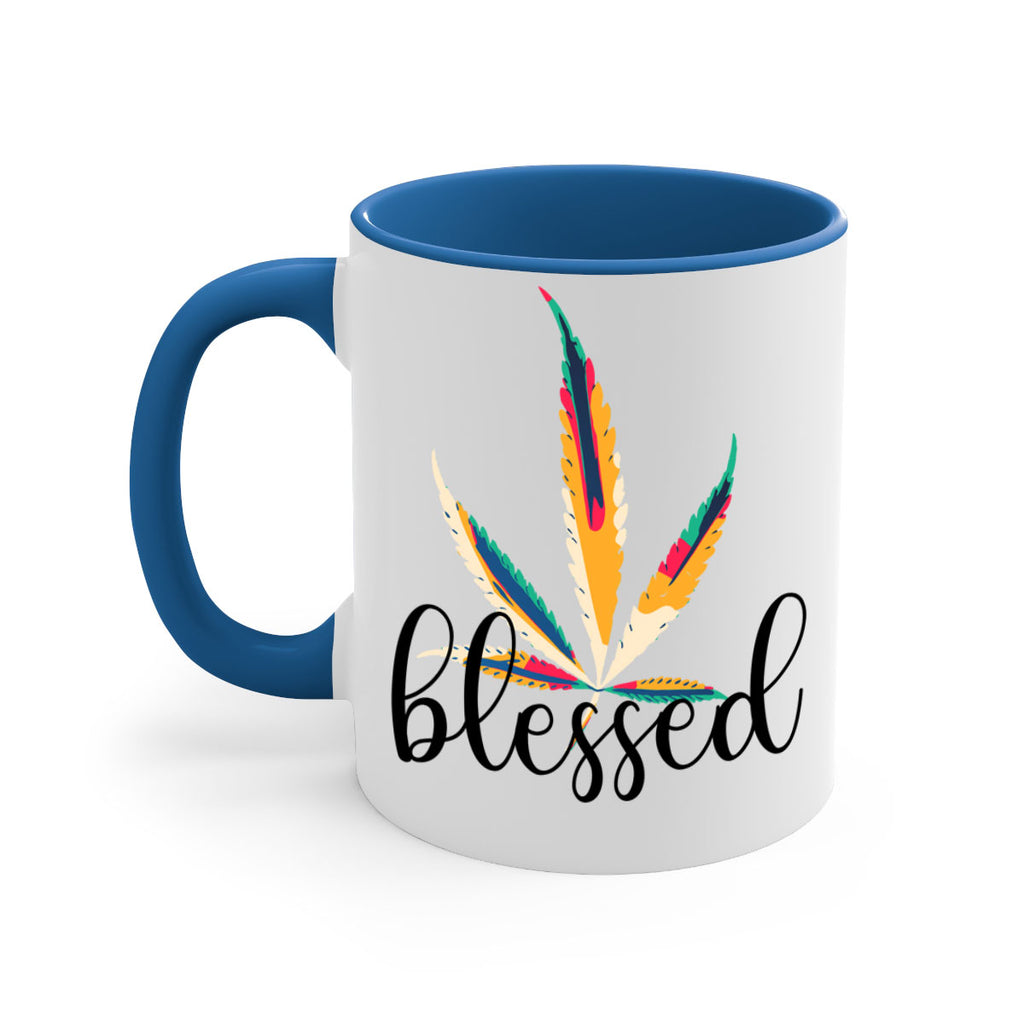 blessed colorful 19#- marijuana-Mug / Coffee Cup