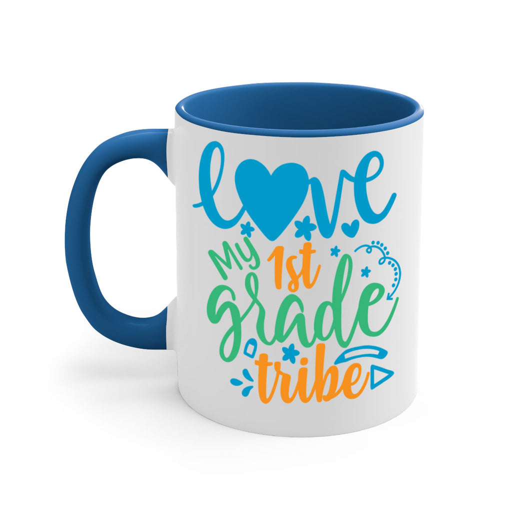 love my 1st grade tribe 16#- First Grade-Mug / Coffee Cup