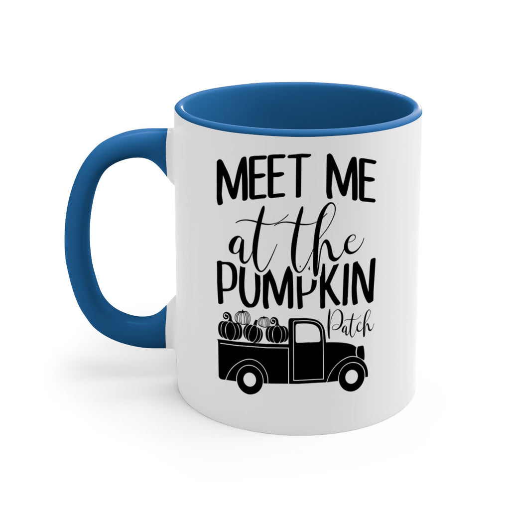 meet me at the pumpkin patch 424#- fall-Mug / Coffee Cup