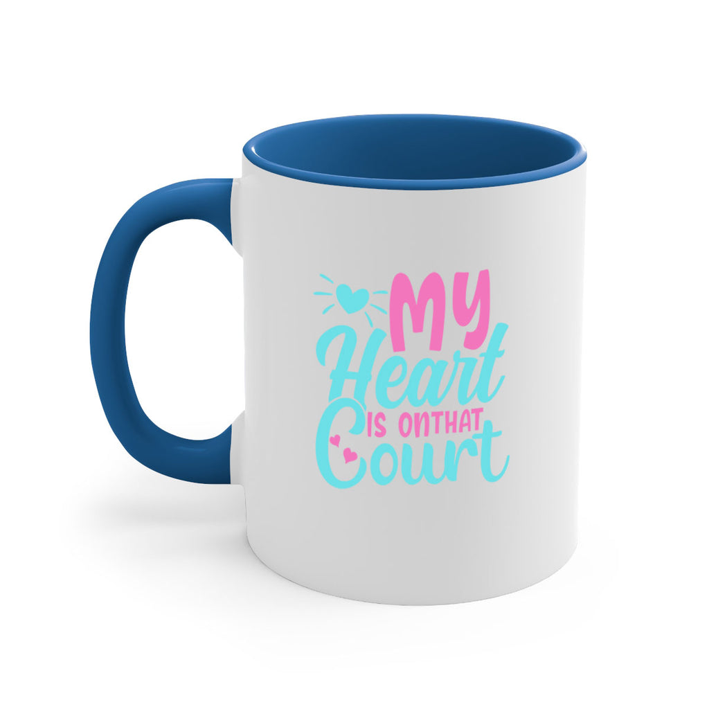 my heart is on the court 1988#- basketball-Mug / Coffee Cup