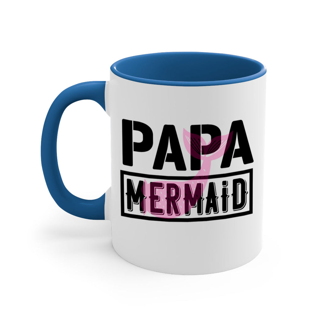 papa mermaid 533#- mermaid-Mug / Coffee Cup