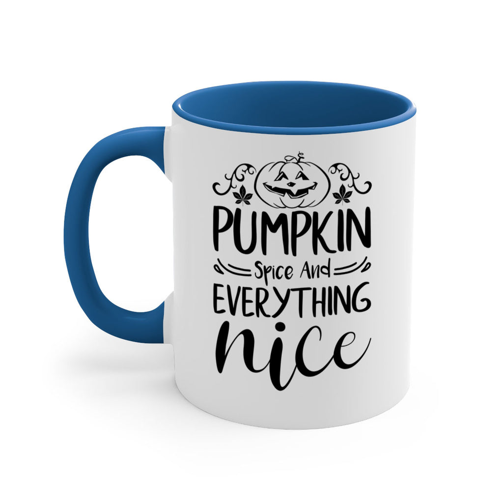 pumpkin spice and everything nice 542#- fall-Mug / Coffee Cup