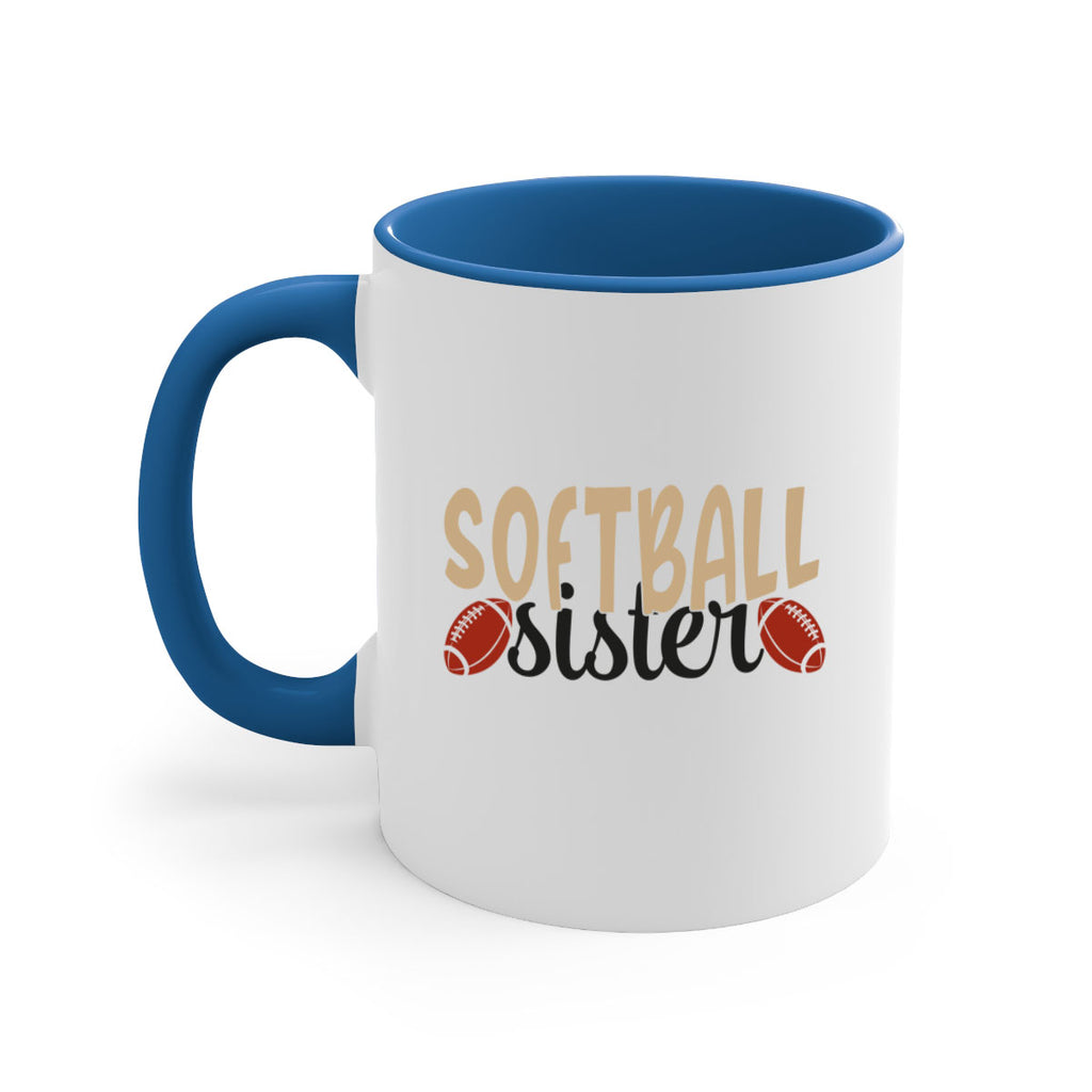 softball sister 2272#- softball-Mug / Coffee Cup