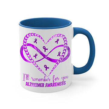 AlzheimerS Awareness Heart Infinity 14#- alzheimers-Mug / Coffee Cup