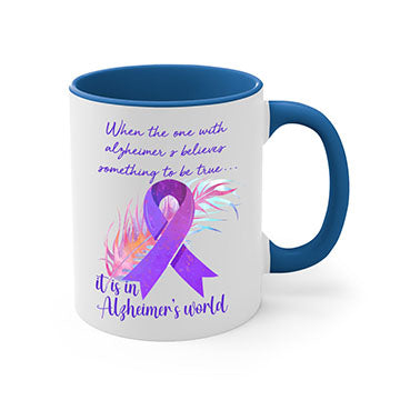 AlzheimerS Awareness Purple Ribbon 17#- alzheimers-Mug / Coffee Cup