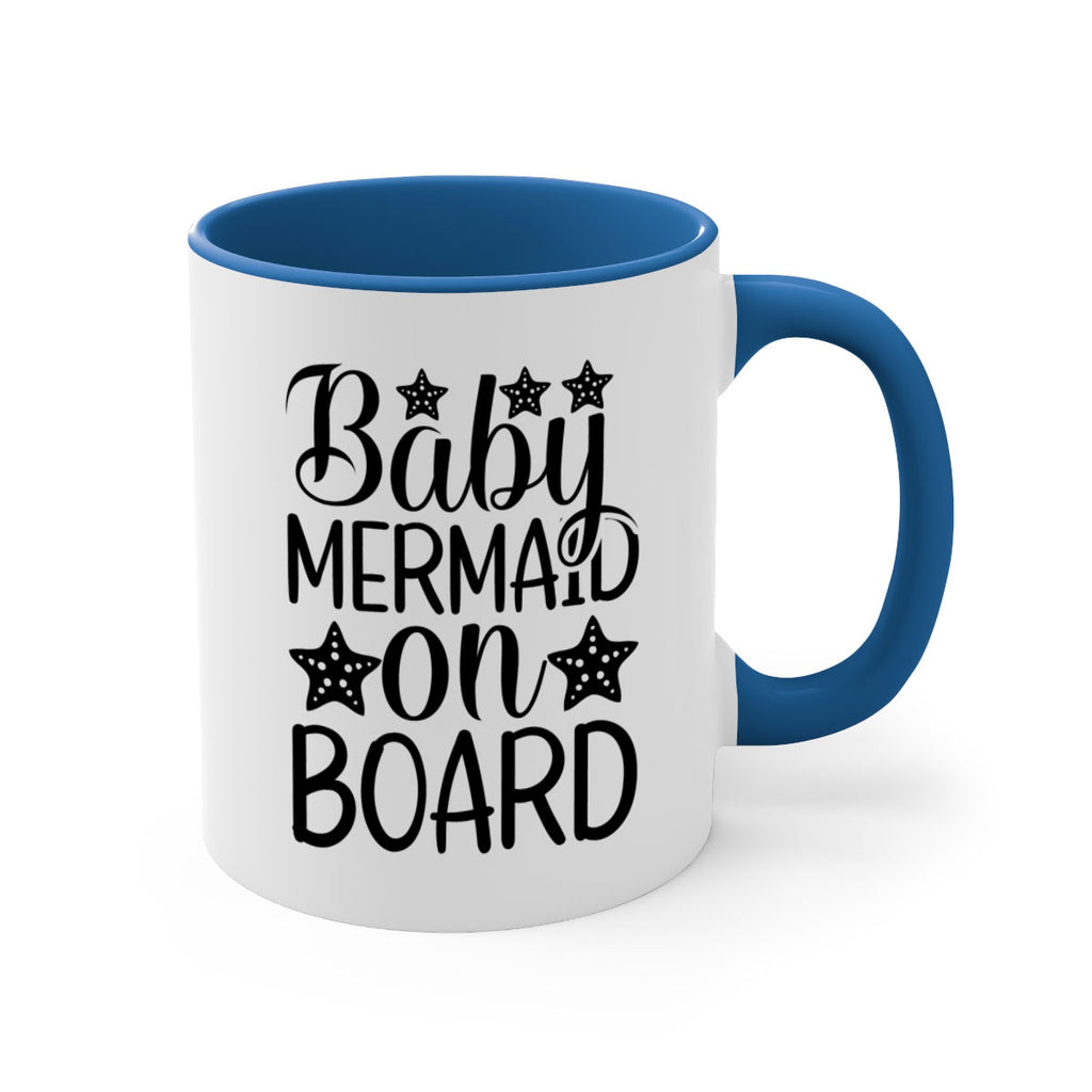 Baby Mermaid On Board 32#- mermaid-Mug / Coffee Cup