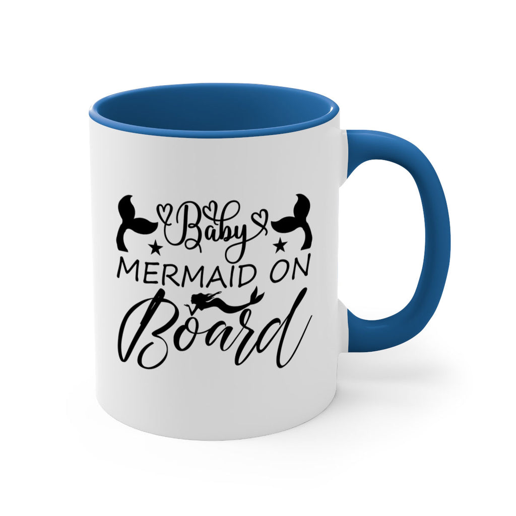 Baby mermaid on board 31#- mermaid-Mug / Coffee Cup