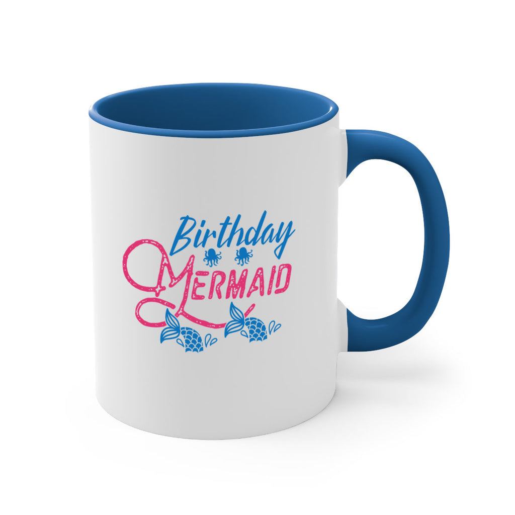 Birthday Mermaid 71#- mermaid-Mug / Coffee Cup