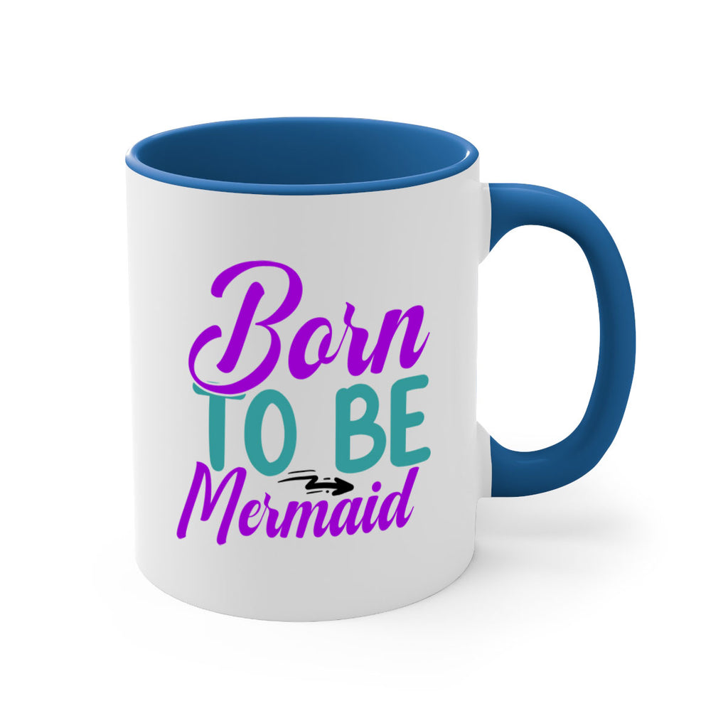 Born To Be Mermaid 82#- mermaid-Mug / Coffee Cup