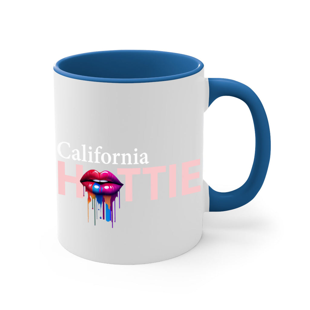 California Hottie with dripping lips 79#- Hottie Collection-Mug / Coffee Cup