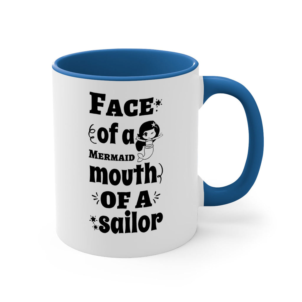 Face of a Mermaid mouth 164#- mermaid-Mug / Coffee Cup