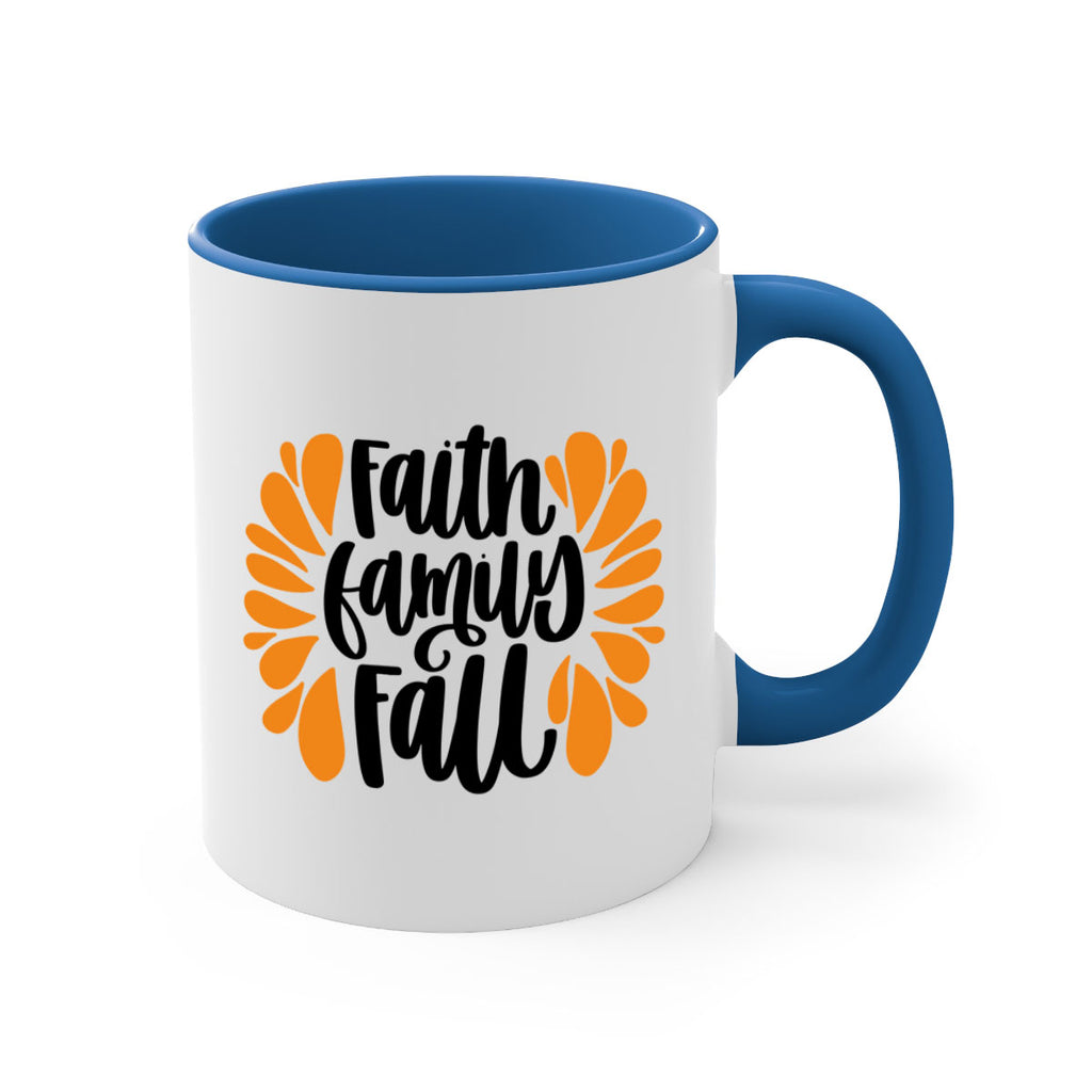 Faith Family Fall 481#- fall-Mug / Coffee Cup