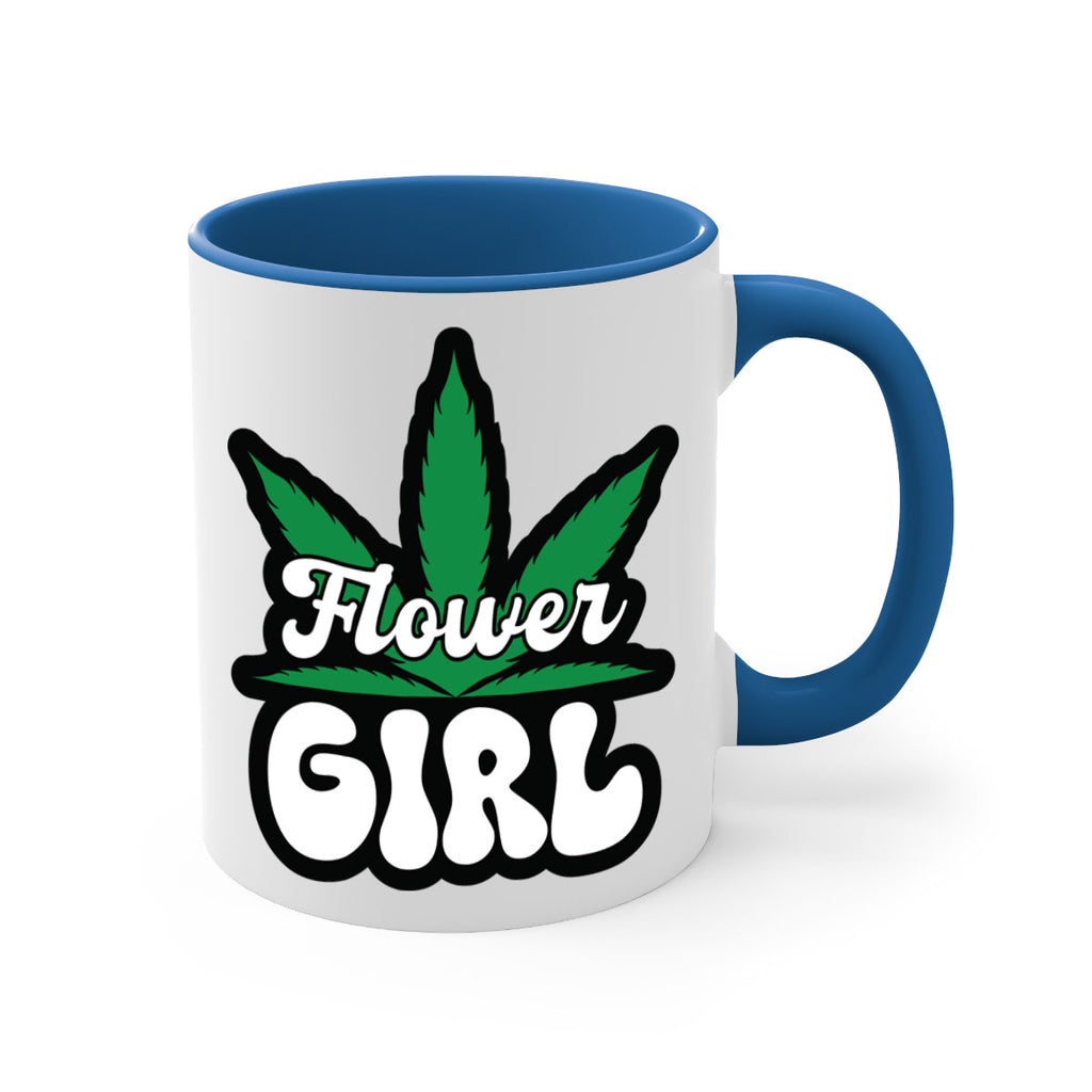 Flower girl 85#- marijuana-Mug / Coffee Cup