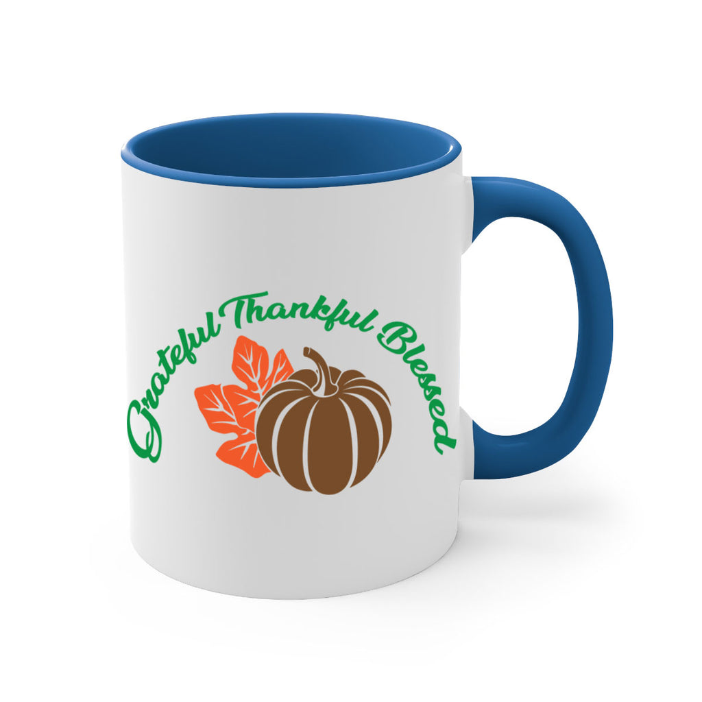 Grateful Thankful Blessed 214#- fall-Mug / Coffee Cup