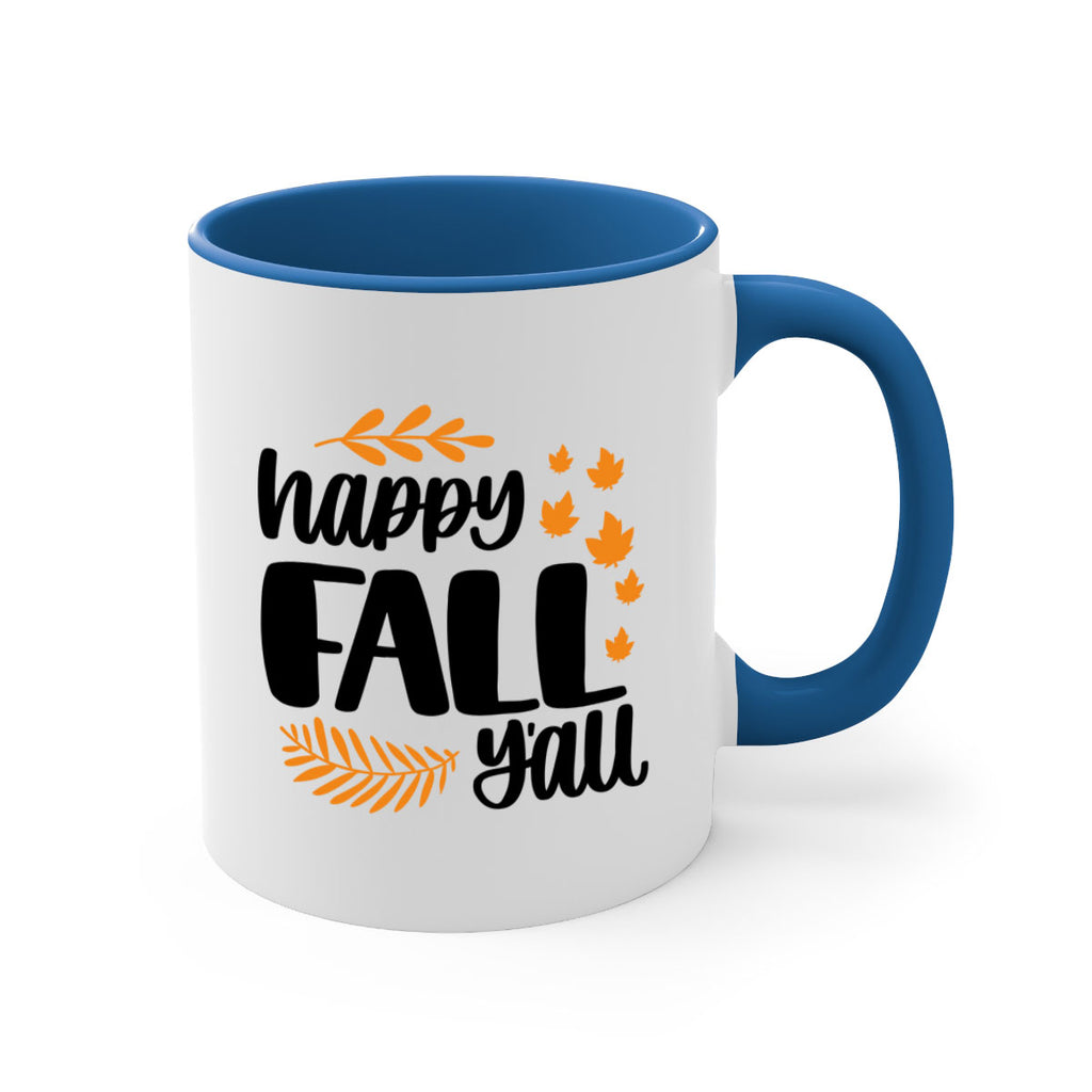 Happy Fall Yall 490#- fall-Mug / Coffee Cup