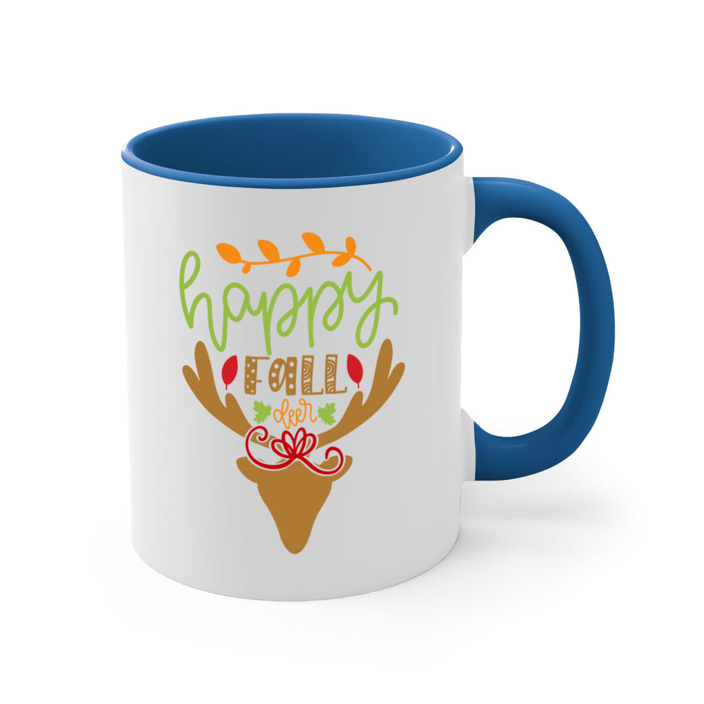 Happy Fall deer 219#- fall-Mug / Coffee Cup