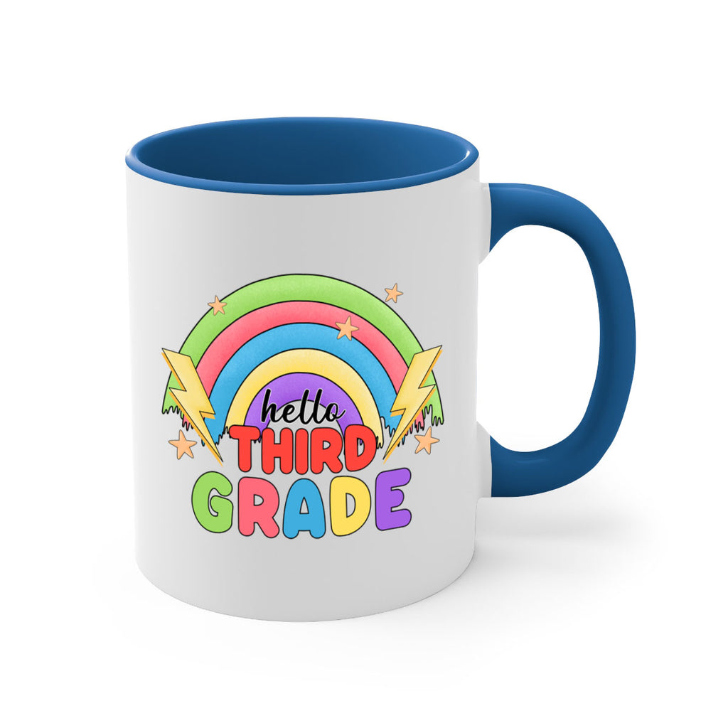 Hello 3rd Grade Rainbow 12#- Third Grade-Mug / Coffee Cup