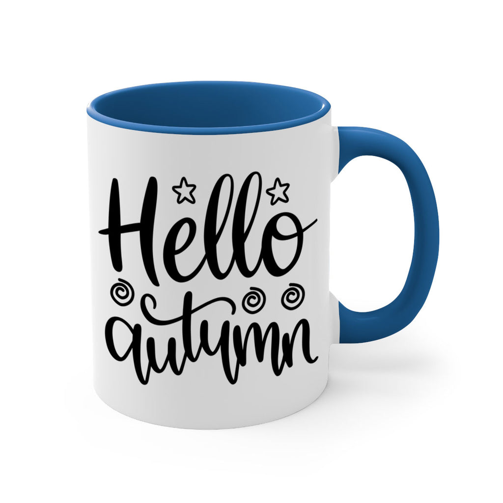 Hello Autumn 270#- fall-Mug / Coffee Cup