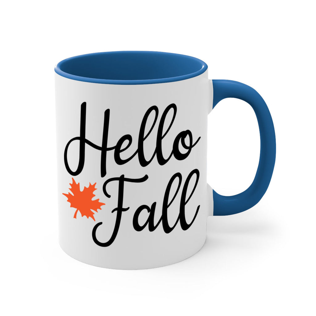 Hello Fall 274#- fall-Mug / Coffee Cup