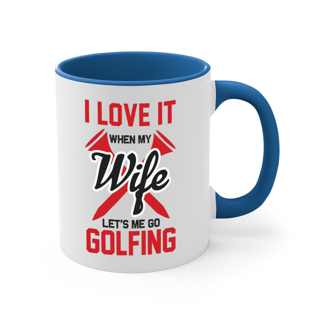 I love 1101#- golf-Mug / Coffee Cup