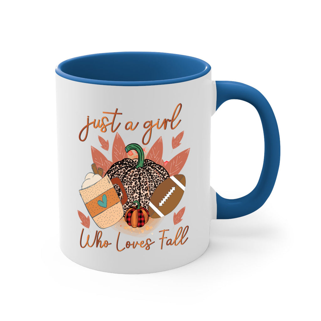 Just A Girl Who Loves Fall 384#- fall-Mug / Coffee Cup