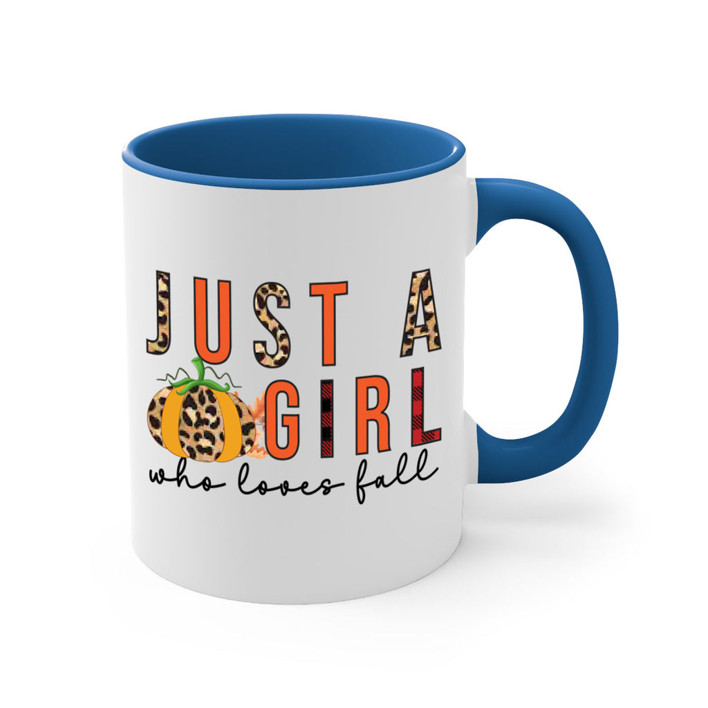 Just a Girl Who Loves Fall 382#- fall-Mug / Coffee Cup