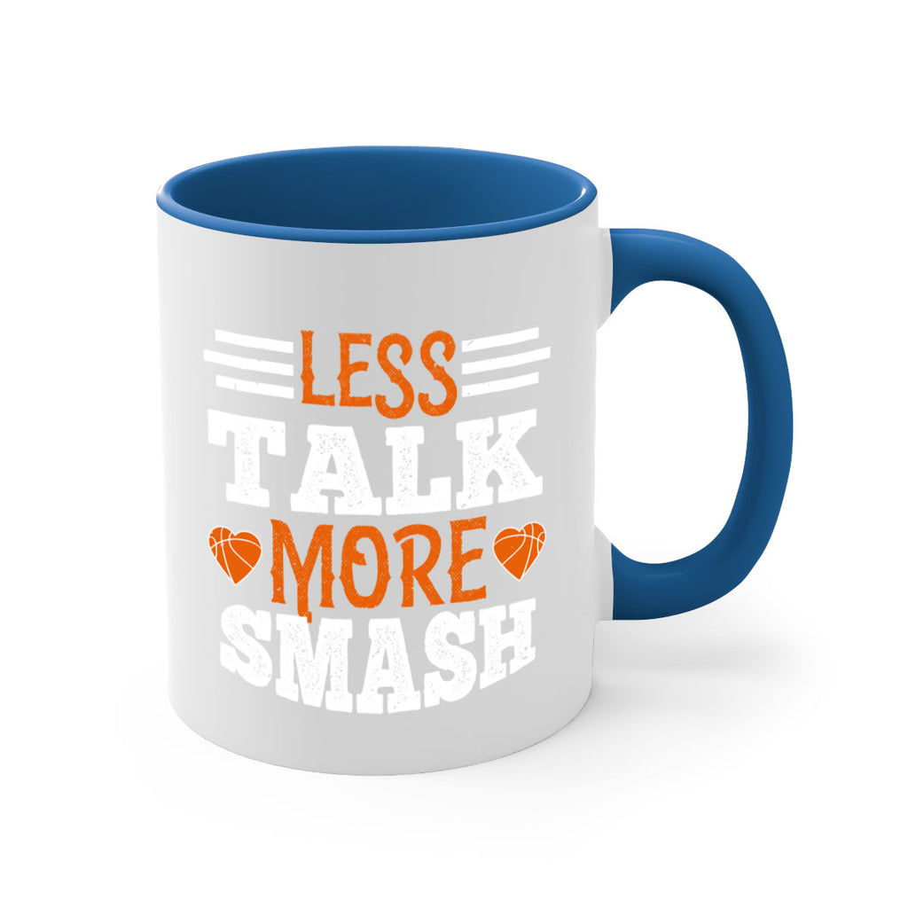 Less talk more smash 2062#- basketball-Mug / Coffee Cup