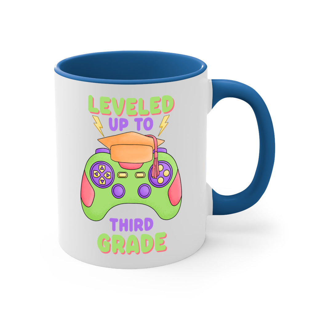 Leveled up to 3rd Grade 15#- Third Grade-Mug / Coffee Cup