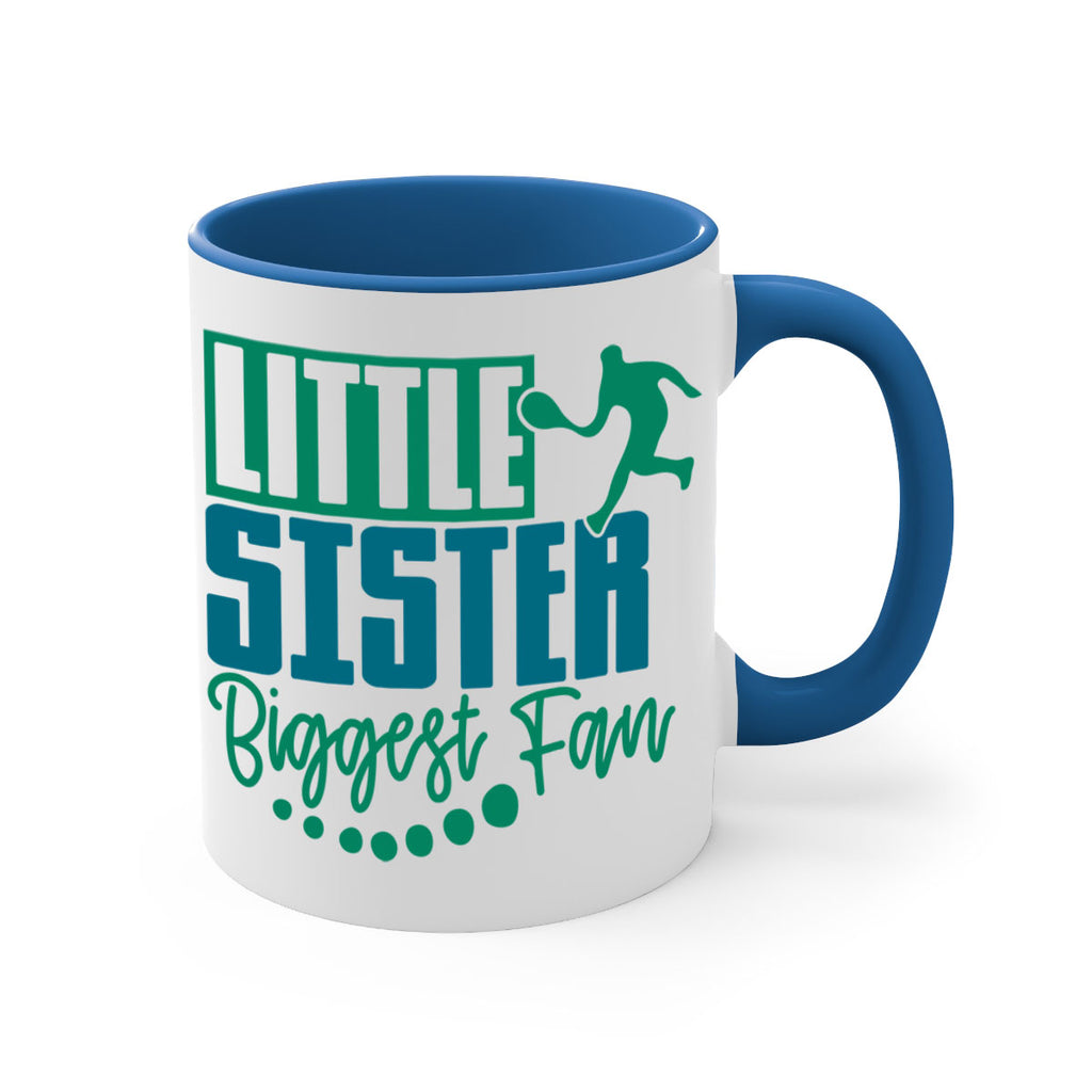 Little Sister Biggest Fan 859#- tennis-Mug / Coffee Cup