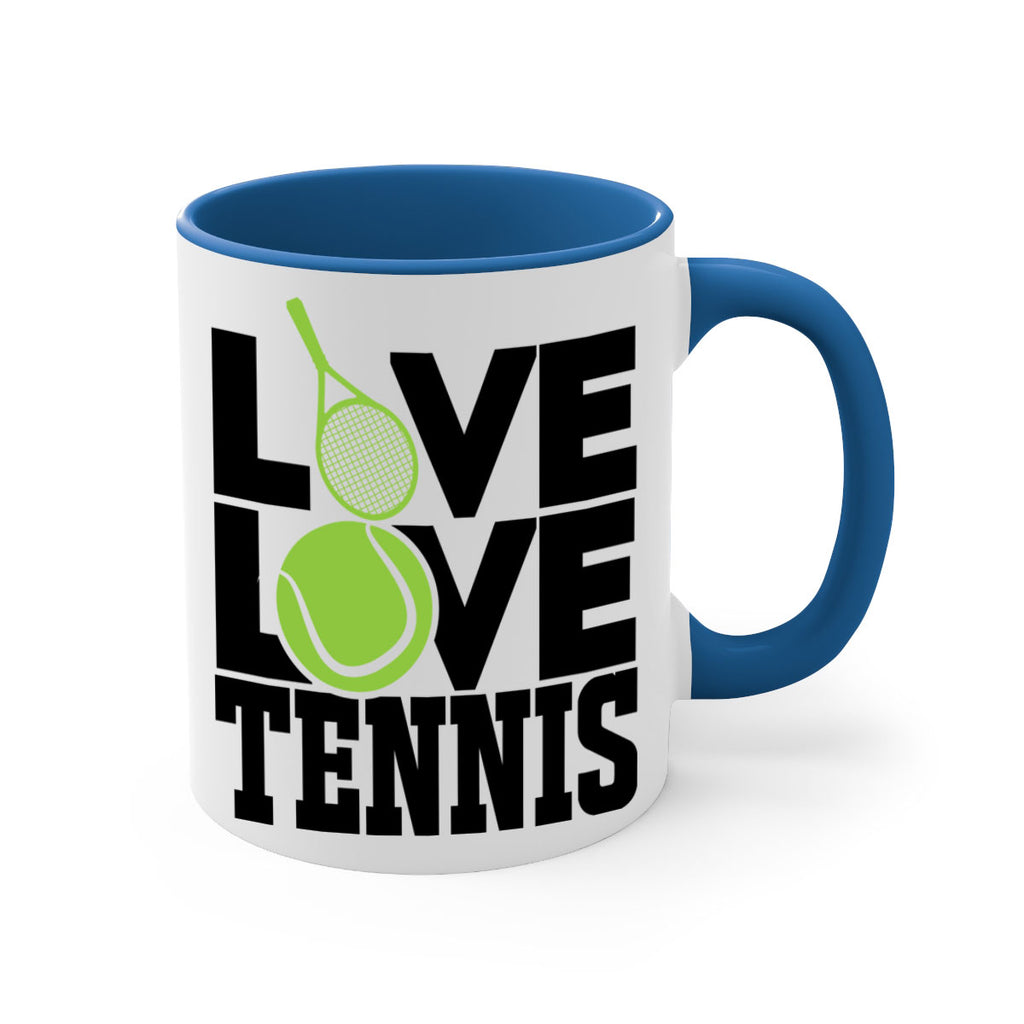 Live Love Tennis 799#- tennis-Mug / Coffee Cup