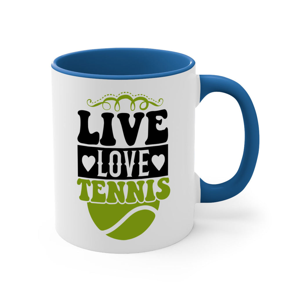 Live Love Tennis 817#- tennis-Mug / Coffee Cup
