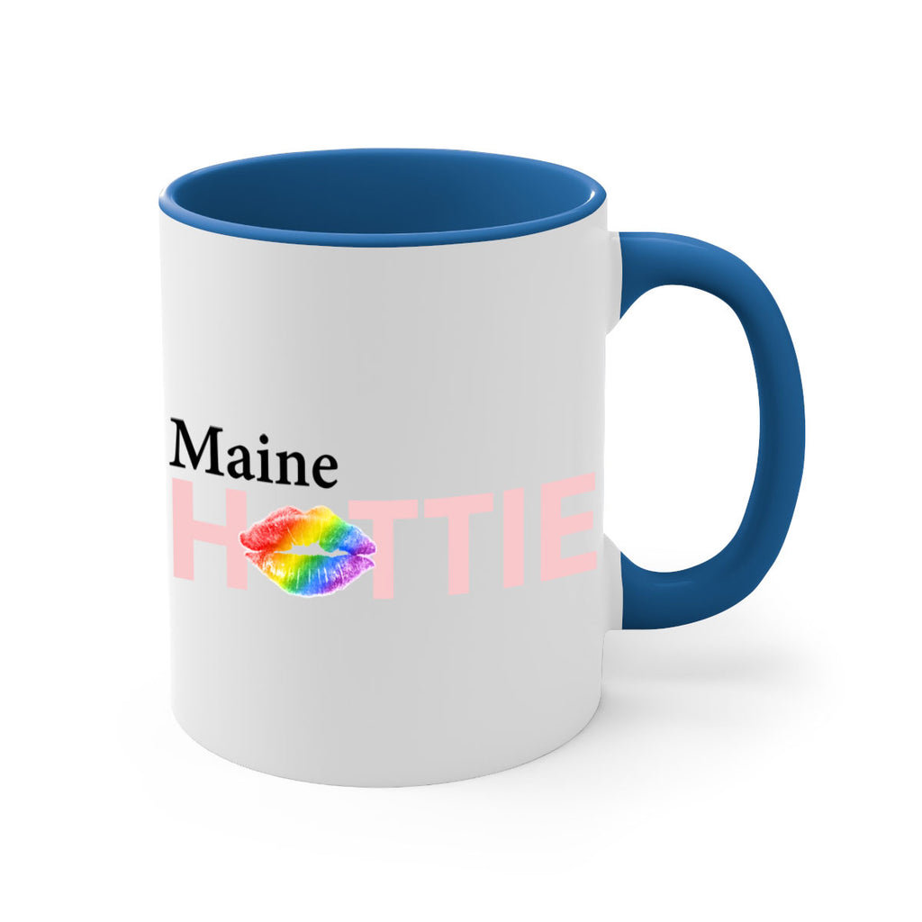 Maine Hottie with rainbow lips 19#- Hottie Collection-Mug / Coffee Cup