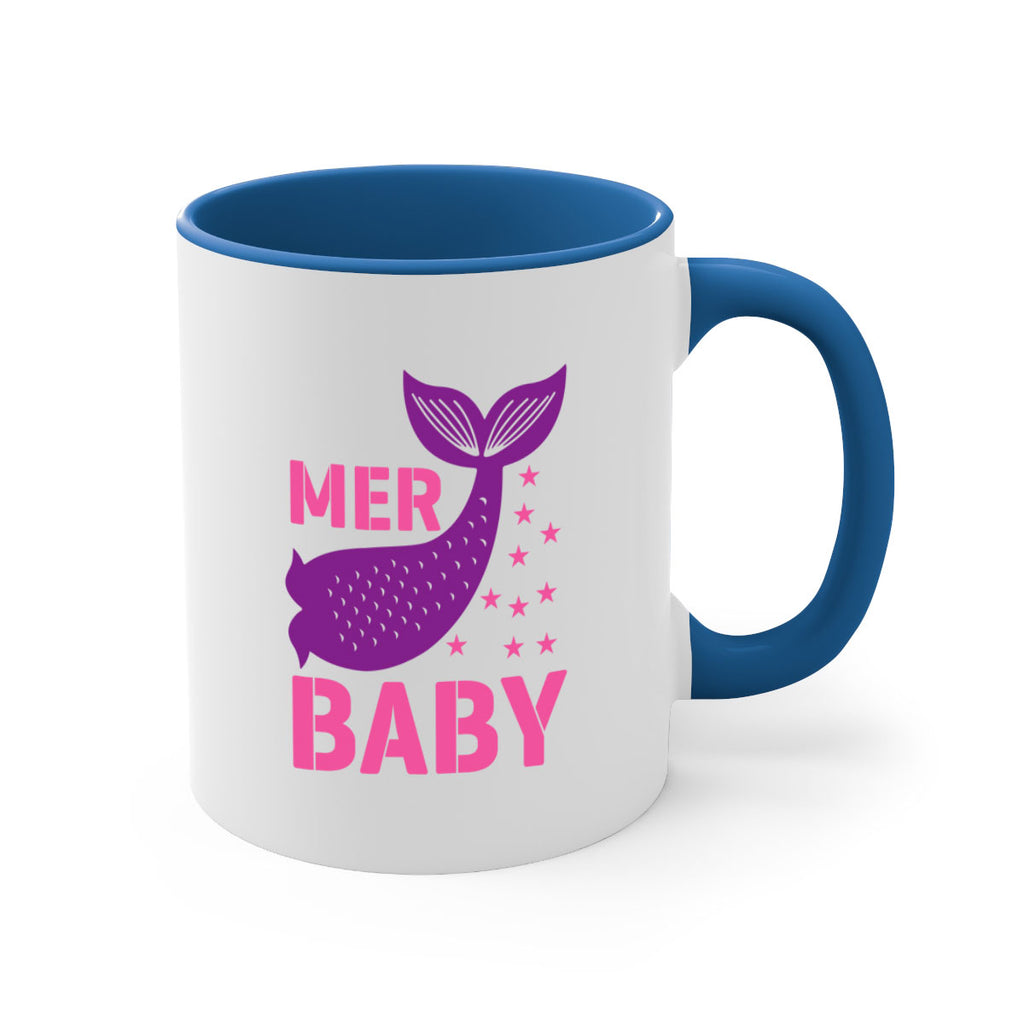 Mer Baby 321#- mermaid-Mug / Coffee Cup