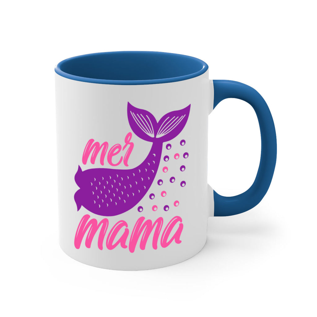 Mer Mama 335#- mermaid-Mug / Coffee Cup