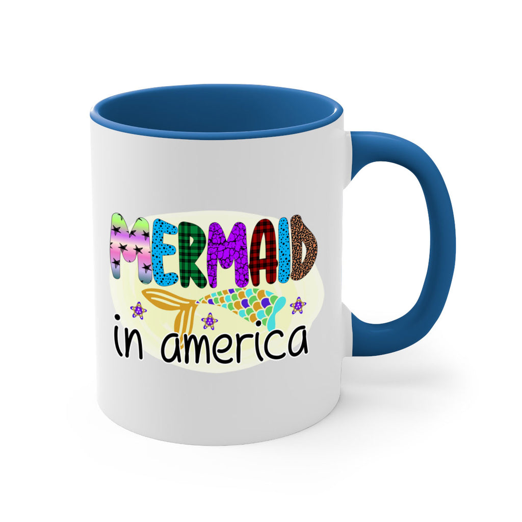 Mermaid In America 419#- mermaid-Mug / Coffee Cup