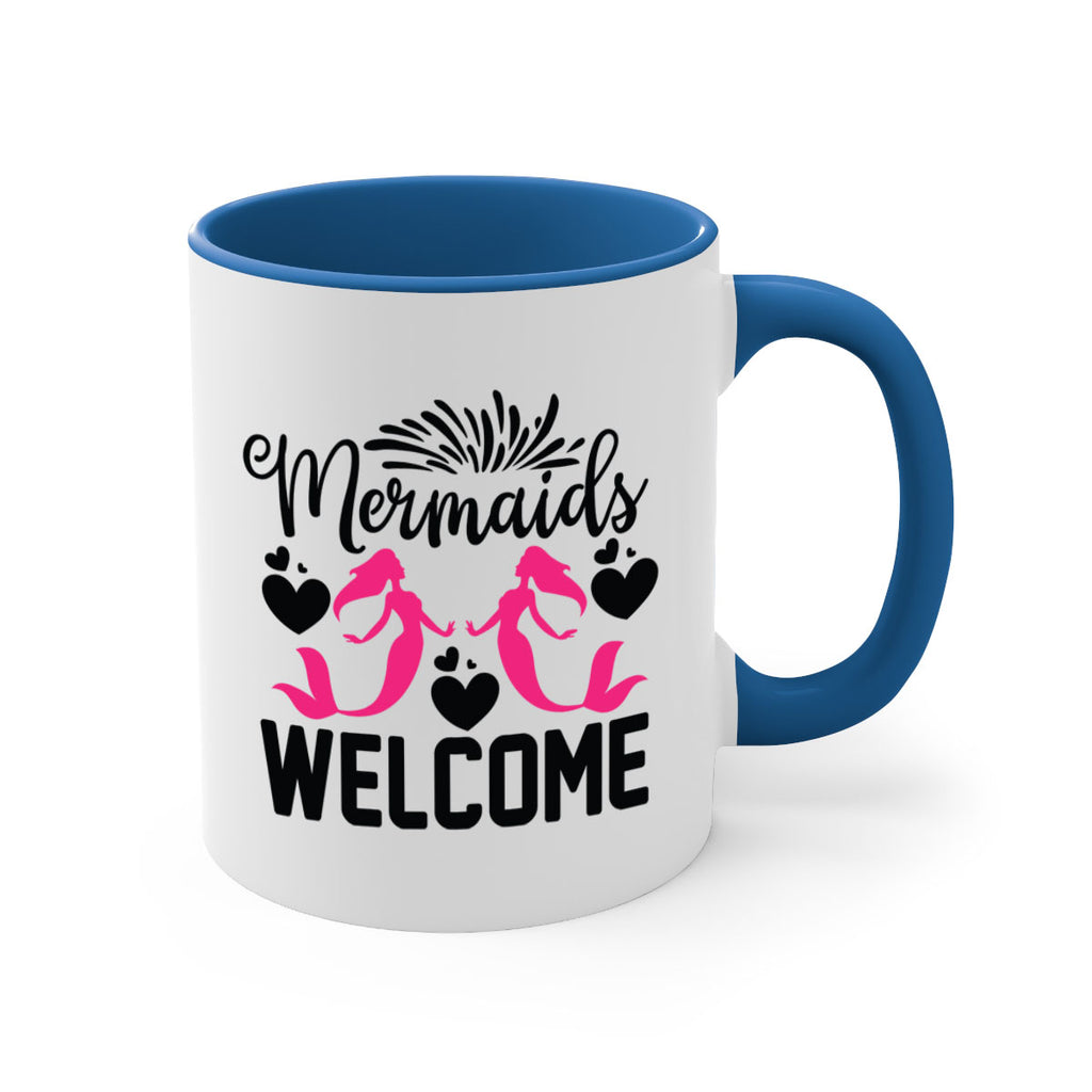 Mermaids Welcome 499#- mermaid-Mug / Coffee Cup