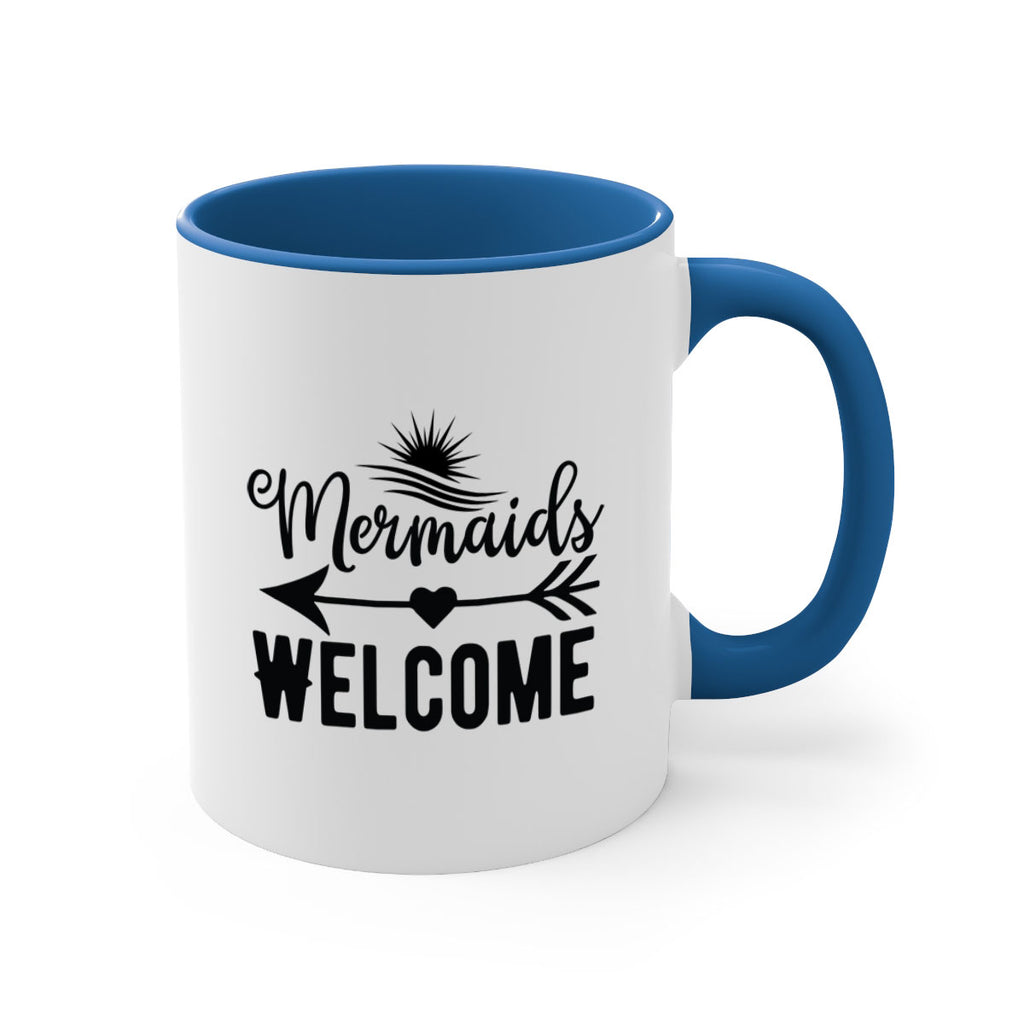Mermaids Welcome 500#- mermaid-Mug / Coffee Cup