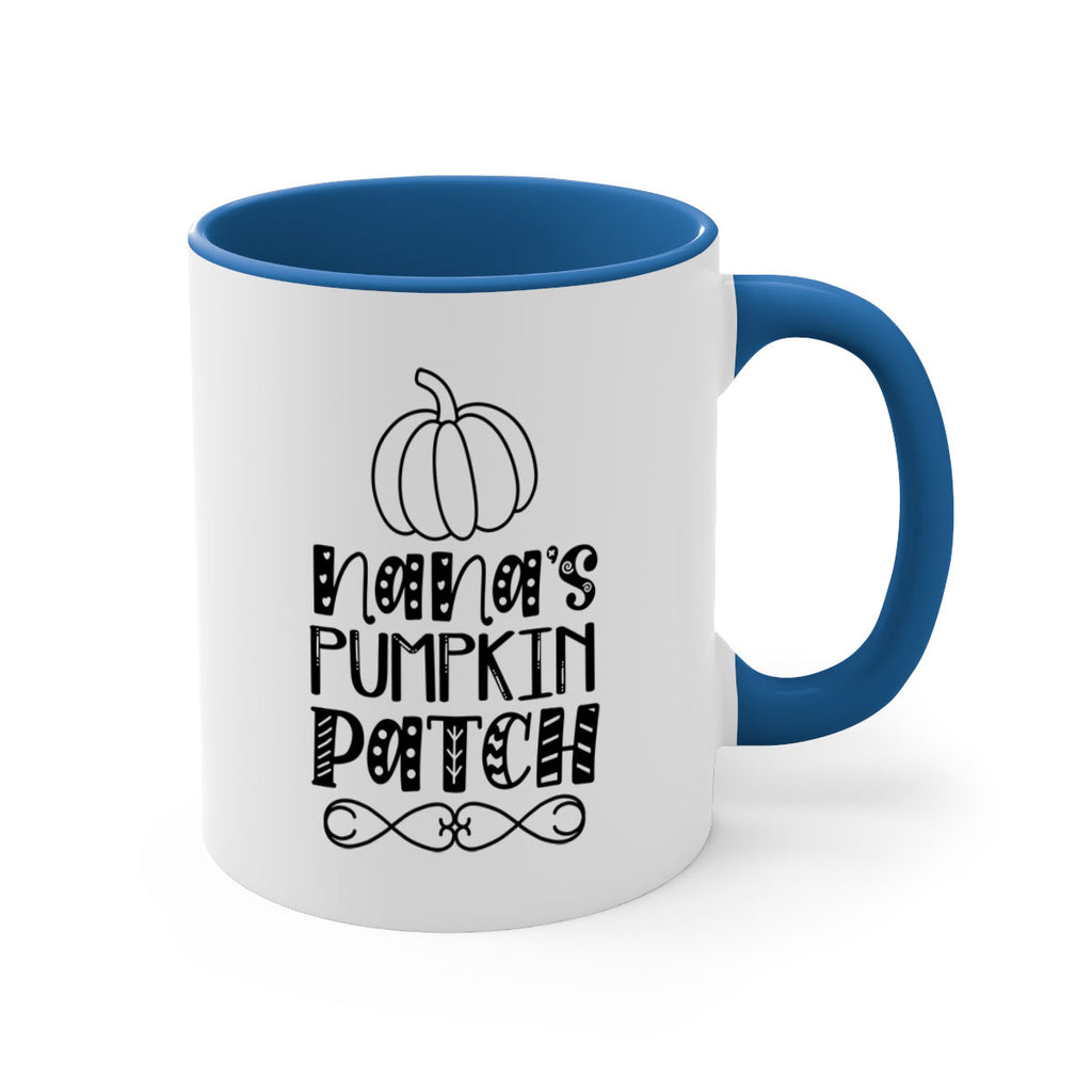 Nana s Pumpkin Patch 439#- fall-Mug / Coffee Cup