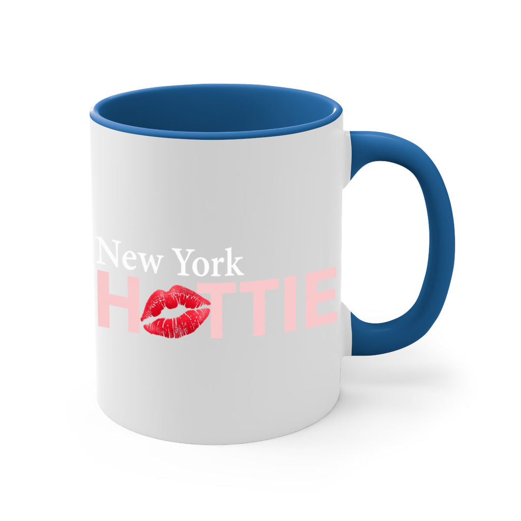 New York Hottie With Red Lips 86#- Hottie Collection-Mug / Coffee Cup