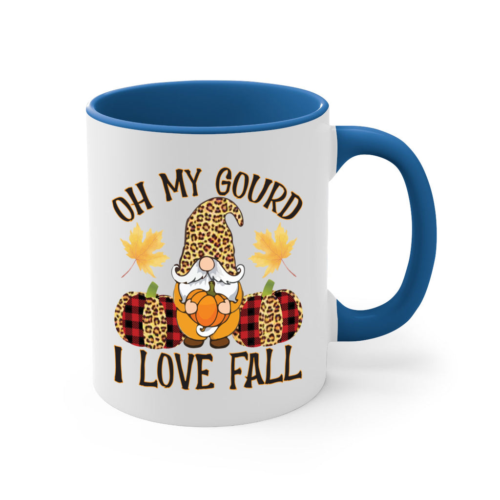 Oh My Gourd I Love Fall 456#- fall-Mug / Coffee Cup