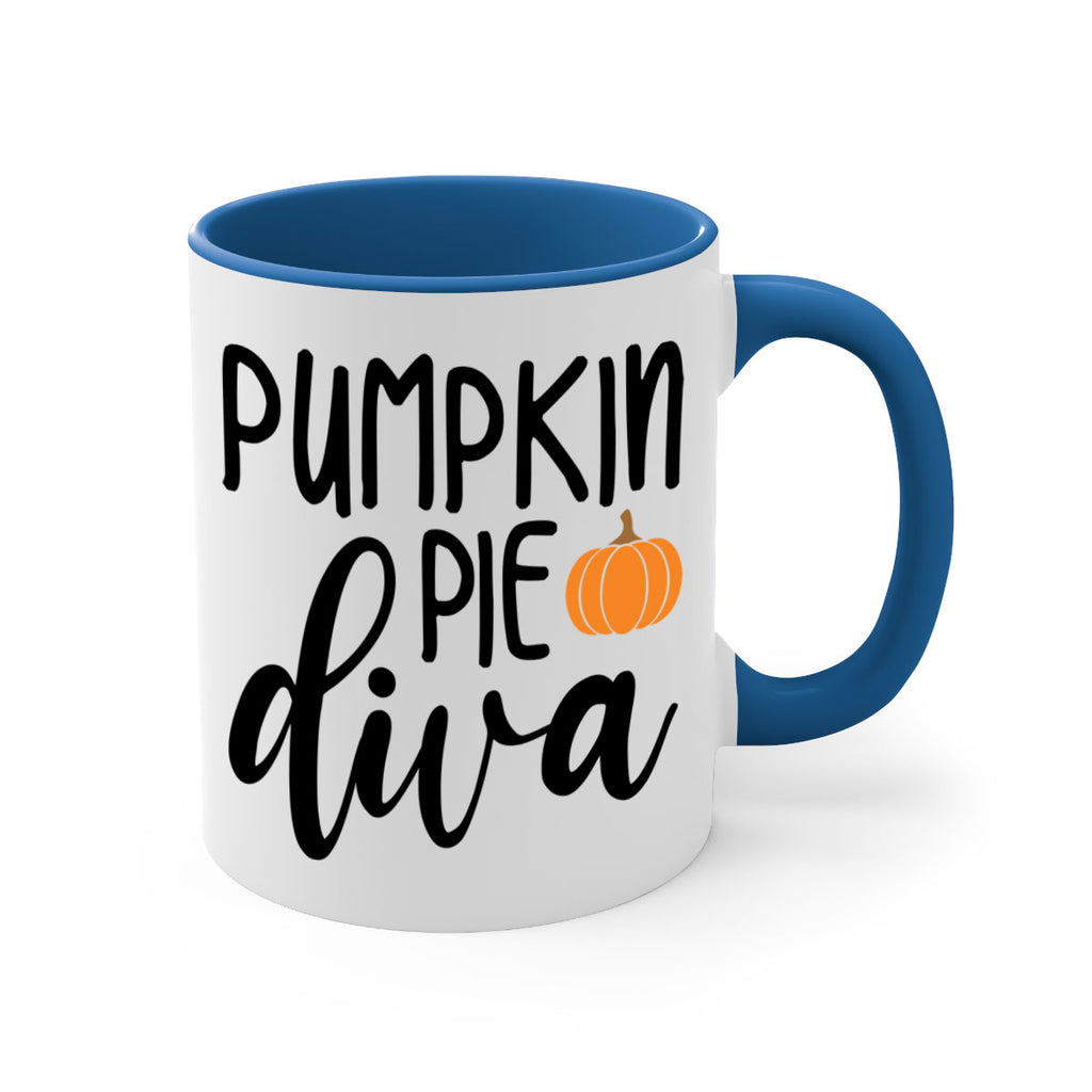 Pumpkin Pie Diva 532#- fall-Mug / Coffee Cup