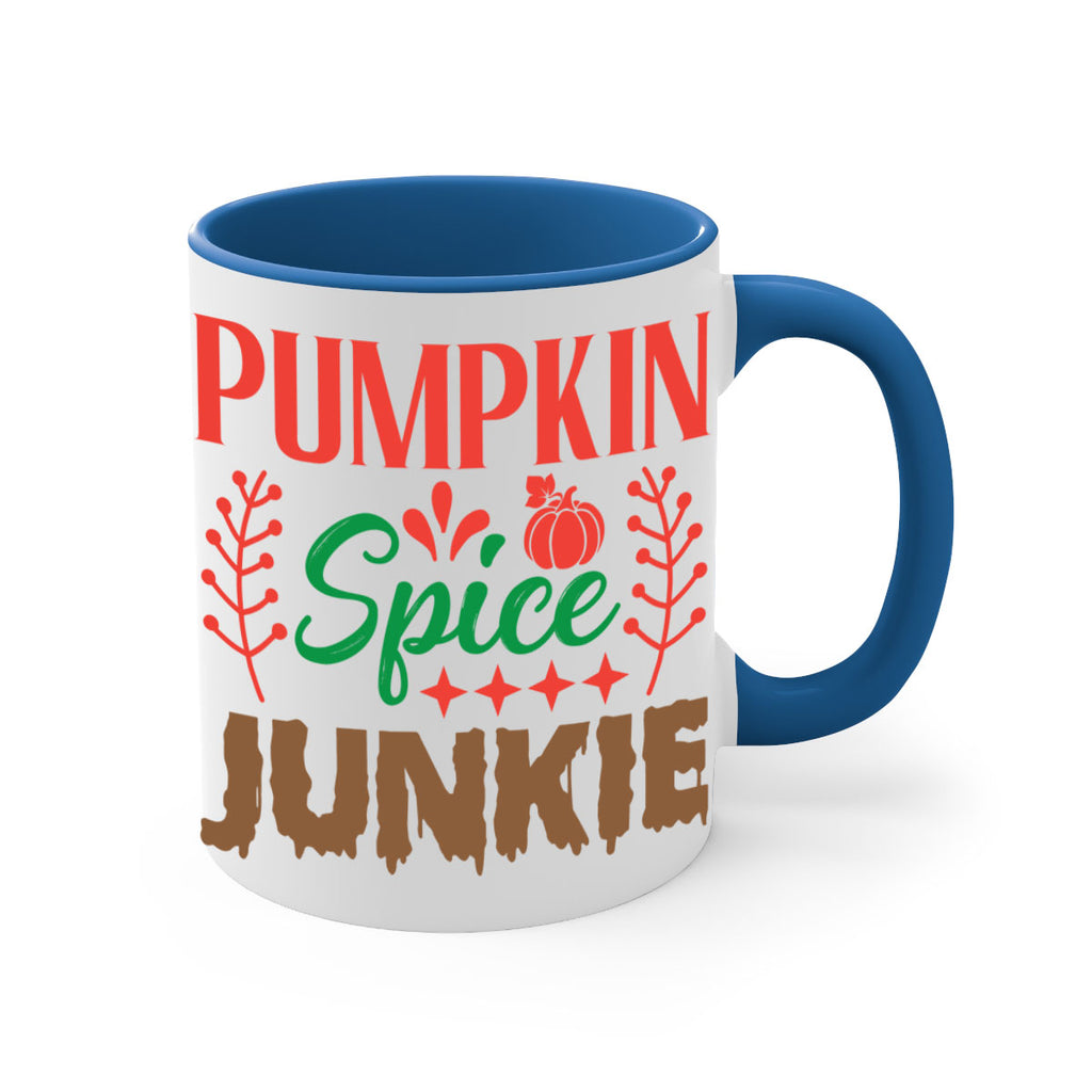 Pumpkin Spice Junkie 547#- fall-Mug / Coffee Cup