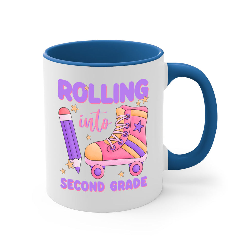 Rolling into 2nd Grade 24#- second grade-Mug / Coffee Cup