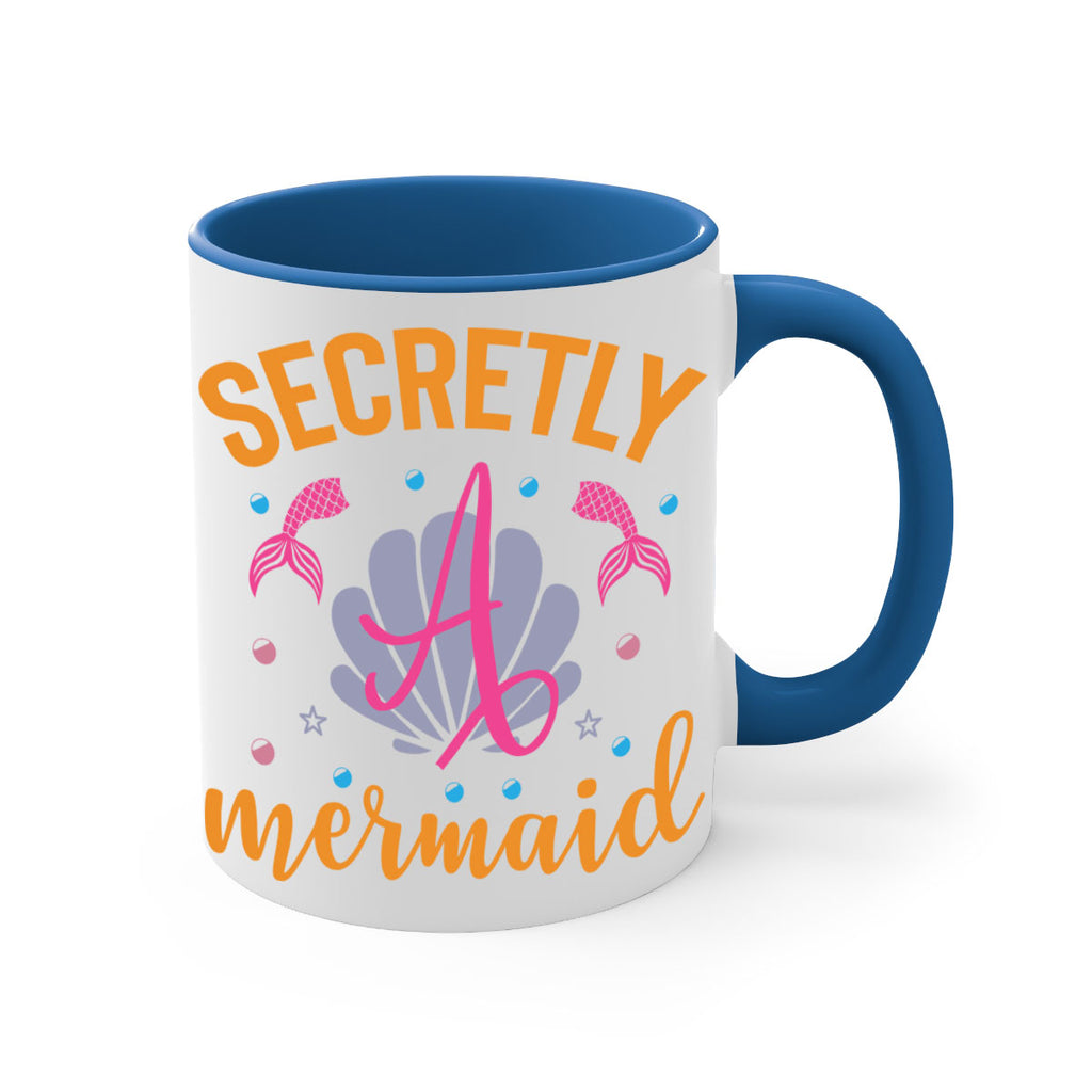 Secretly A Mermaid Design 583#- mermaid-Mug / Coffee Cup