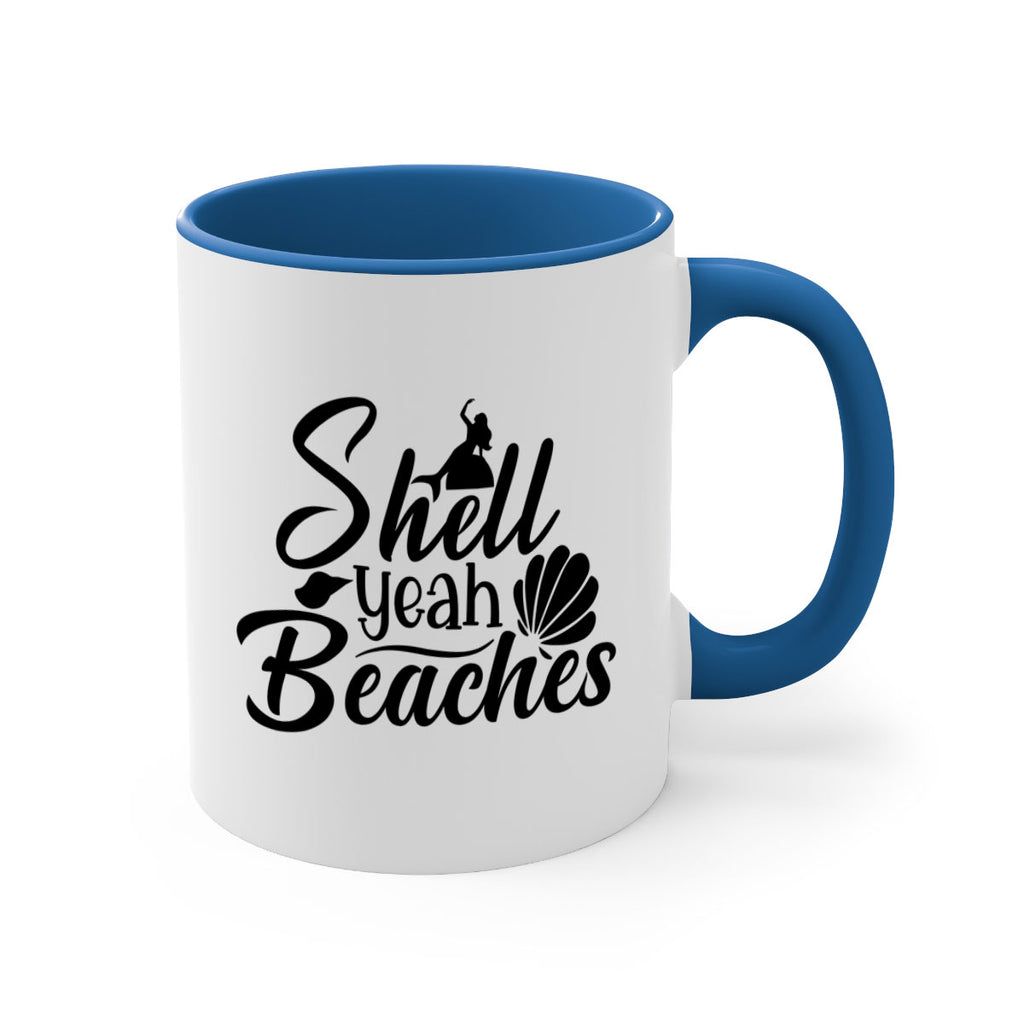 Shell Yeah Beaches 589#- mermaid-Mug / Coffee Cup