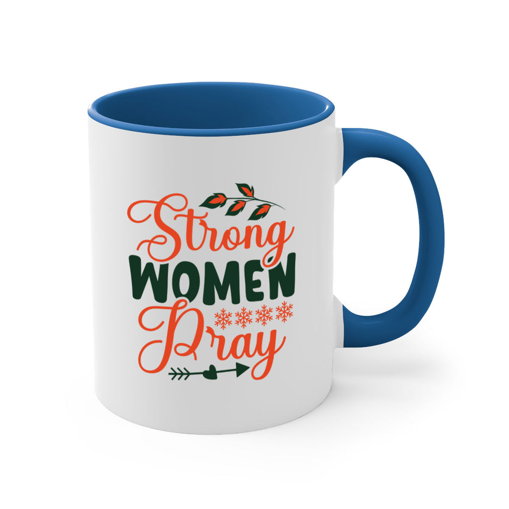 Strong Women Pray 395#- winter-Mug / Coffee Cup